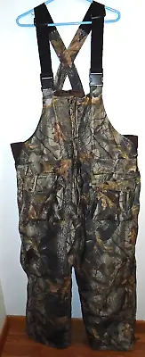 Remington Bib Overalls Men's 2X Large Camouflage Insulated Thermal Hunting • $28