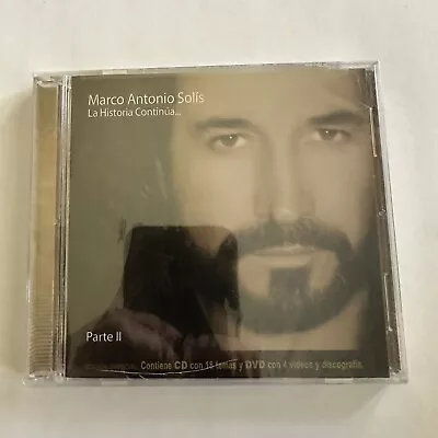 Historia Continua: Parte II By Marco Antonio Solís (CD 2005) (New Cracked Case • $19.95