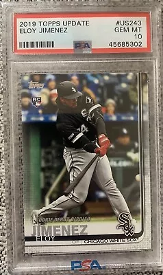 2019 Topps Update Series - Rookie Debut #US243 Eloy Jimenez PSA 10 (RC) • $14.99