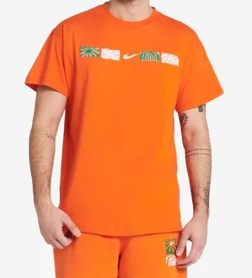 Nike Spring Break T-shirt Men's T-shirt Orange Brand New Size L • $16