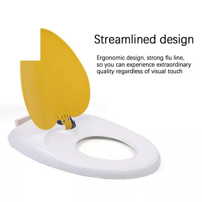 V-shaped Elongated Toilet Seats With Built In Potty Training Seat Children Seat • $17.01