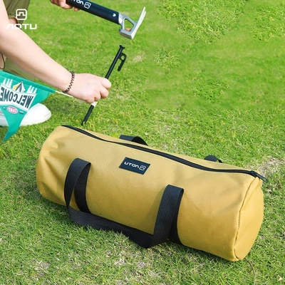 $13.52 • Buy Large Internal Space Tent Pegs Organizer Tent Pole Bag  Barbecuing