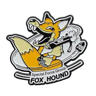 Metal Gear Solid Limited Edition Pin Badge | FOXHOUND • £18.99