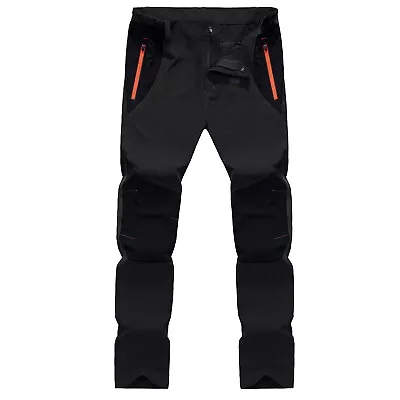 $24.98 • Buy Men's Outdoor Hiking Camping Waterpoof Pants Tactical Army Combat Work Trousers
