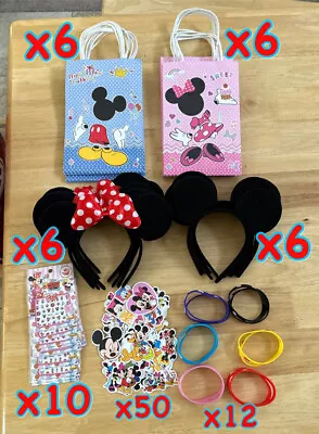 96 Pcs. Minnie Mickey Mouse Party Favors Birthday • $15