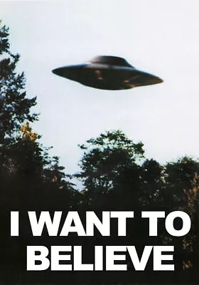 I Want To Believe Movie Movie POSTER Poster X Files • $7.99