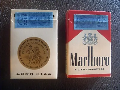24 EMPTY Hard Packs 1955 Marlboro And Old Gold Cigarettes W/ TAX STAMPS • $99.95