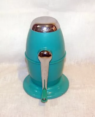 Vintage 1950's Aqua Rival Countertop Ice-o-mat Bucketeer Ice Crusher • $45.95