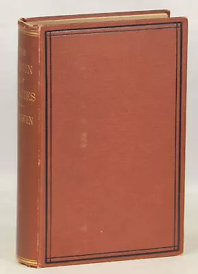 Charles Darwin / On The Origin Of Species By Means Of Natural Selection Or 1875 • $563