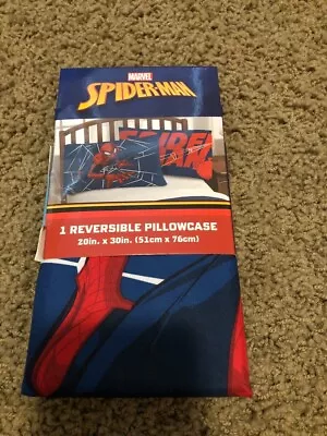 Marvel Comics Spider-Man Reversible Pillowcase (1) Standard Size- Brand New • $10