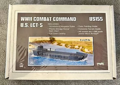 Micro Armour WWII Combat Command US LCT-5 -#US155 - 1:285 Scale - New/Sealed • $39.99