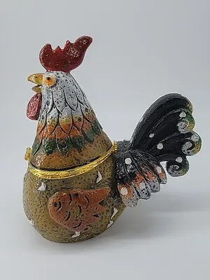 Beautiful Rooster Trinket Box • $25.99