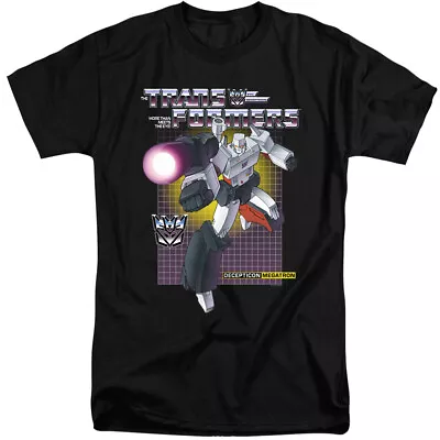 Transformers Tall T-Shirt Megatron Black Tee • $28.79
