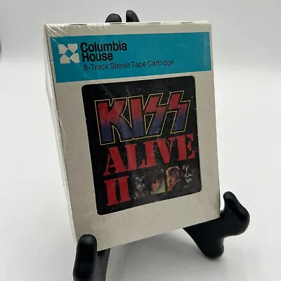Vintage Kiss Alive II 2 New Factory Sealed 8 Track Tape Columbia House • $49.95