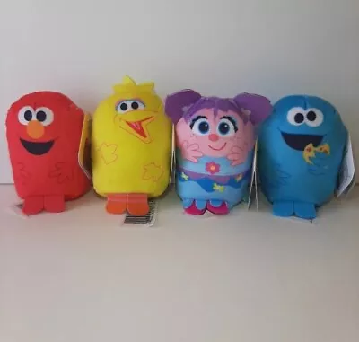 Sesame Street Pod Pals Mini Plush Figures Complete Set Of 4 New! • $12.99