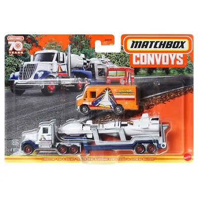 2024 Matchbox Convoys Lonestar Cab Rocket Truck Trailer Express Delivery Van • $12.66