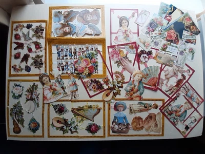 £5 • Buy Decoupage 'Victoriana' Assorted Pack/Bundle Of  Ready Cut Sheets And Images