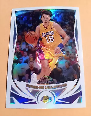 2005-06 Topps Chrome RC Refractor Sasha Vujacic #192 - Lakers • $3.25