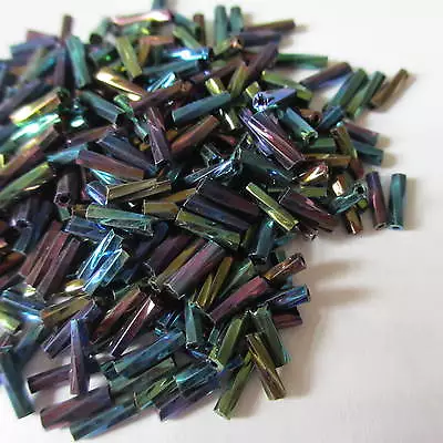 500 - 1000pcs Bugle Beads 59 Colour Jewellery Craft Making • £2.99