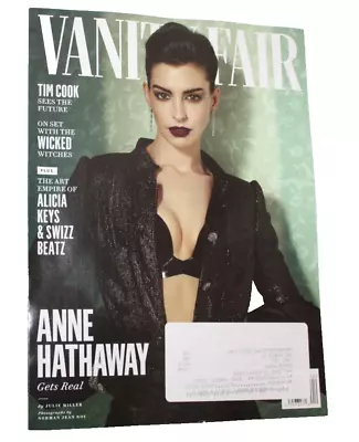 Vanity Fair Magazine April 2024 Anne Hathaway Tim Cook Alicia Keys Art Empire • $9.95