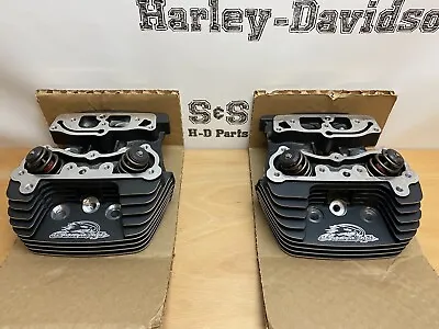 Genuine Harley-Davidson Screamin' Eagle Pro CNC Ported Cylinder HEAD Pair • $1740.69