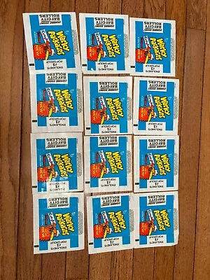 Fifteen Wacky Packages Series 15 Blue Wrappers - 85 Fold • $20