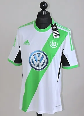 £41.99 • Buy VfL Wolfsburg Germany Home Football Shirt 13/14 Adidas BNWT Size M