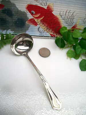 Oneida Community Silver  Vernon ASHLEY  Silverplate  Cream Serving Ladle   1917 • $11.98