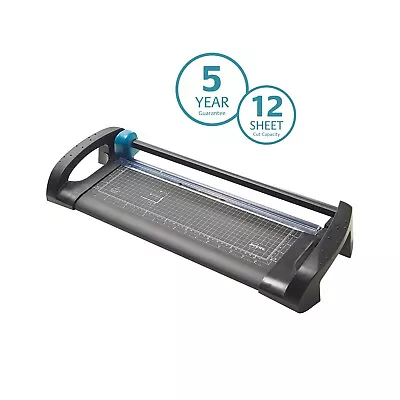 Avery A3 Office Trimmer A3TR | 630 X 80 X 230 Mm Black Turquoise • £61.28