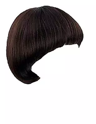 Women's Short Black Full Bang Straight Wig Mushroom Hairstyle Cosplay/daily Heat • $23.86