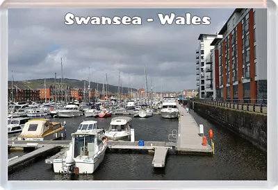£2.69 • Buy Swansea - Wales - Jumbo Fridge Magnet Souvenir Gift Present 5a