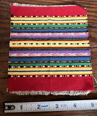 Vintage Mexico Woven Mini Textile Sampler From Estate • $30