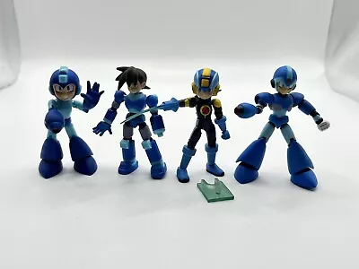 Mega Man/Rock Man 66 Action Dash Series 4 Figure Lot Volnutt EXE X • $79.99