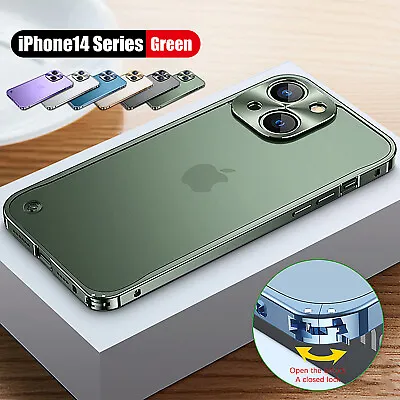 $15.13 • Buy For IPhone 14 Pro Max 13 12 Pro Max Shockproof Heavy Duty Metal Frame Hard Case