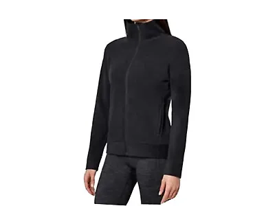 New Mondetta Women's Soft Jacket Comfortable Cozy Full Zip  Size XL Black • $15.85