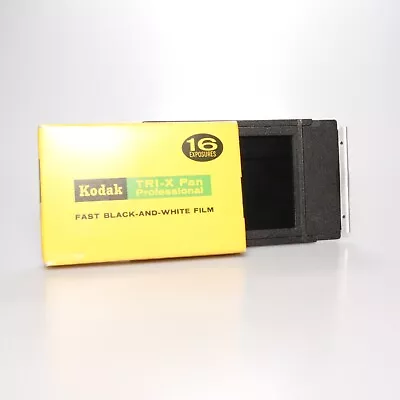 Graflex 2-1/4 X 3-1/4 Graphic Film Pack Adapter W/Kodak TXP 518 TRI-X Pan Film • $39.99