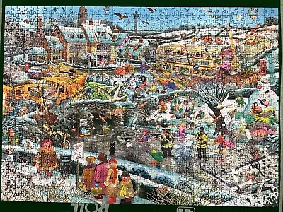 Mike Jupp I Love Winter Jigsaw Puzzle - 1000 Pieces Complete Used. • £0.99
