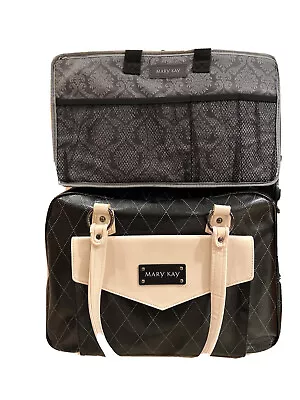Mary Kay Consultant Cosmetic Caddy Storage Organizer With Tote Shoulder Bag • $18.36