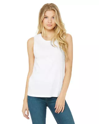 Bella + Canvas B6003 Womens Sleeveless Cotton/Poly Stylish Jersey Muscle Tank • $8.95