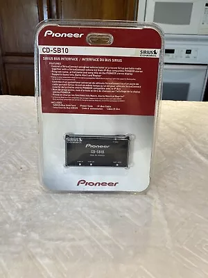 Pioneer SiriusConnect Adapter CD-SB10 For AVH-P4000DVD AVH-P4900DVD AVH-P5000DVD • $75