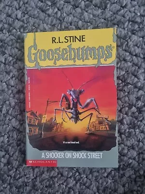 Goosebumps Book #35 A Shocker On Shock Street R.L. Stine 90s Teen • $9.95