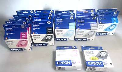 NEW In Box - Epson Ink Cartridges For Stylus Pro 2200 - 19 Inks  Expired - Save • $200