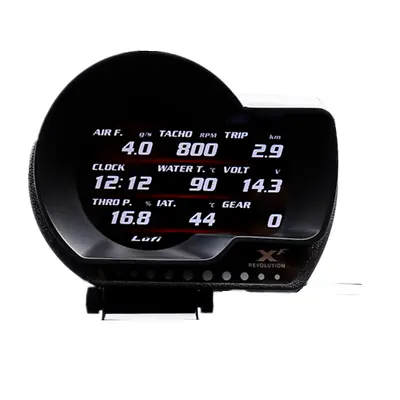 Car OBD2 Gauge HD LCD Screen HUD Head-Up Water/Oil Temp Digital Display Sensor  • $127.70