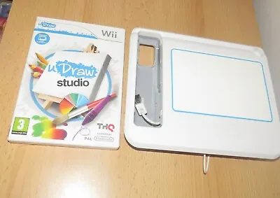 U Draw Studio And Udraw Tablet For Nintendo Wii • $49.02