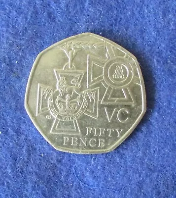 Collectable 50 Pence Coin Victoria Cross 2006 • £1.50