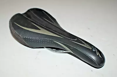 Vintage Specialized MTB Bike Saddle Black 265x135mm Touring Road CX USA Shipper! • $50.81