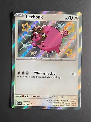 Pokémon Paldean Fates Lechonk 207/091 - Shiny Rare • $0.99