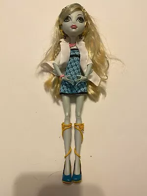 Monster High 2008 Lagoona Blue Mad Science Classroom Doll & Accs. - Inc • $29.99