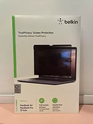 Belkin Mobile Ova013Zz Screenforce TruePrivacy Full Screen Protector NEW/SEALED • $49.99