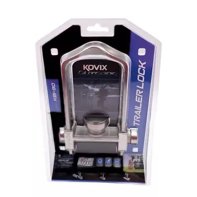 $80 • Buy Trailer Coupling Lock Security Kovix Caravan Boat Jet Ski Jayco Parts Anti Theft